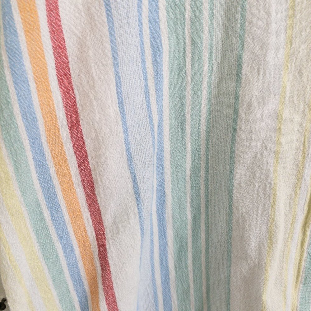 Loft Striped Button Down Top - image 2